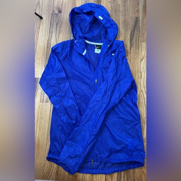 Nike Purple Blue Polka Dot Wind Breaker - Picture 1 of 6